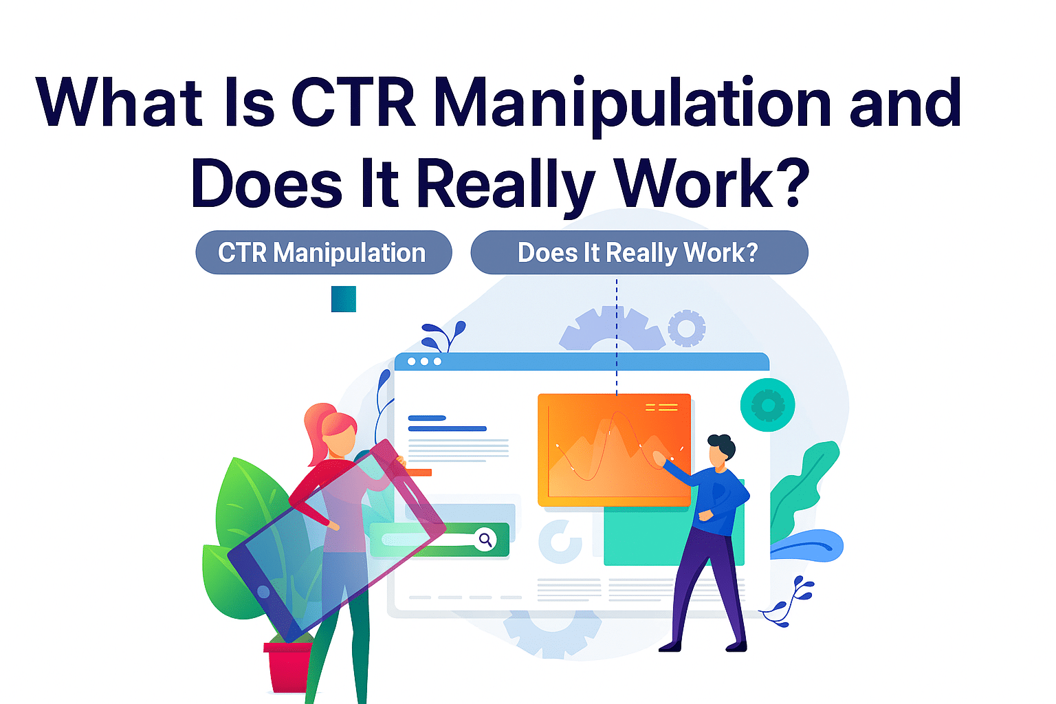 How CTR Manipulation Tools Simulate Organic Behavior